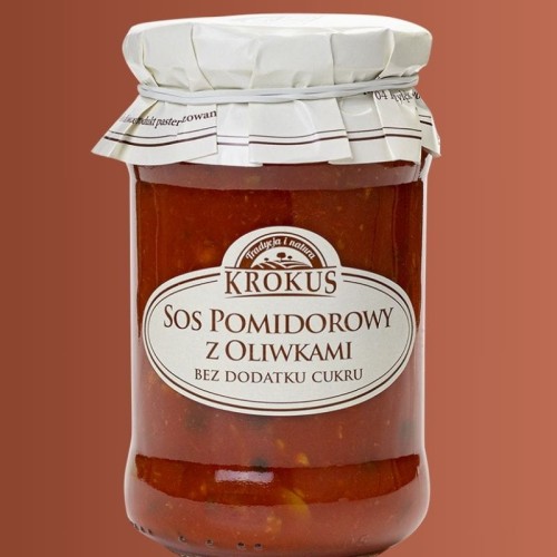 Sos pomidorowy z oliwkami