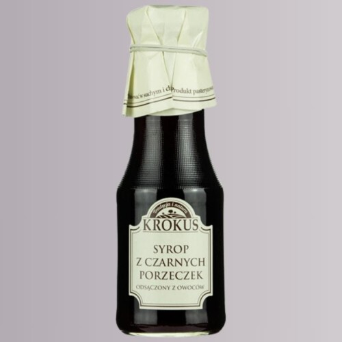 Syrop z czarnych porzeczek