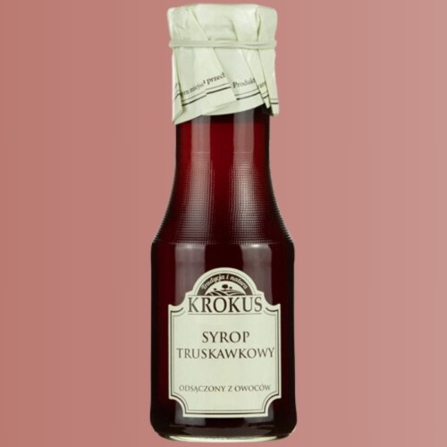 Syrop truskawkowy 
