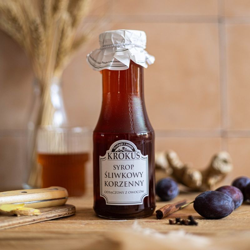 syrop śliwkowy korzenny