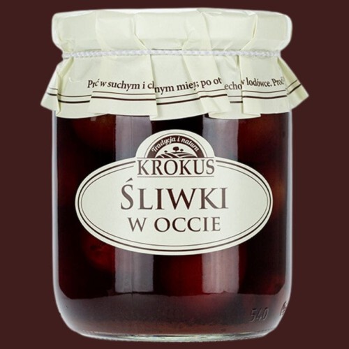 Śliwki w occie 