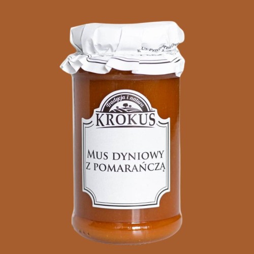 Mus dyniowy z pomarańczą 