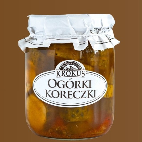Ogórki koreczki 