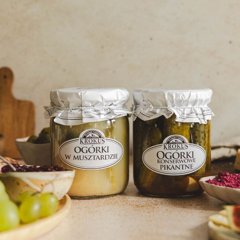 ogórki musztardowe gotowe KROKUS
