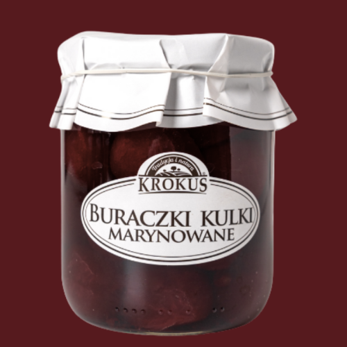 Buraczki kulki marynowane 