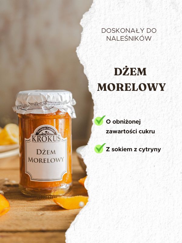 Dżem morelowy KROKUS KROKUS