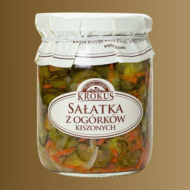 Sałatka z ogórków kiszonych | Dobra Cena | Sklep Online - KROKUS